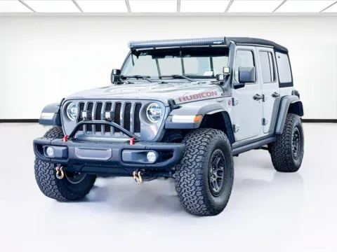 Gray 2021 Jeep Wrangler Unlimited Rubicon for sale in Montclair, CA