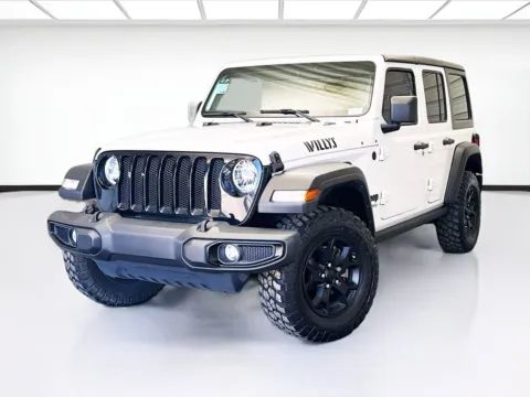 White 2022 Jeep Wrangler Unlimited Willys for sale in Montclair, CA