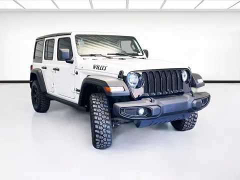 Another view of 2022 Jeep Wrangler Unlimited Willys for sale in Montclair, CA at STG Montclair