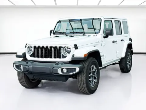 White 2024 Jeep Wrangler Sahara for sale in Montclair, CA
