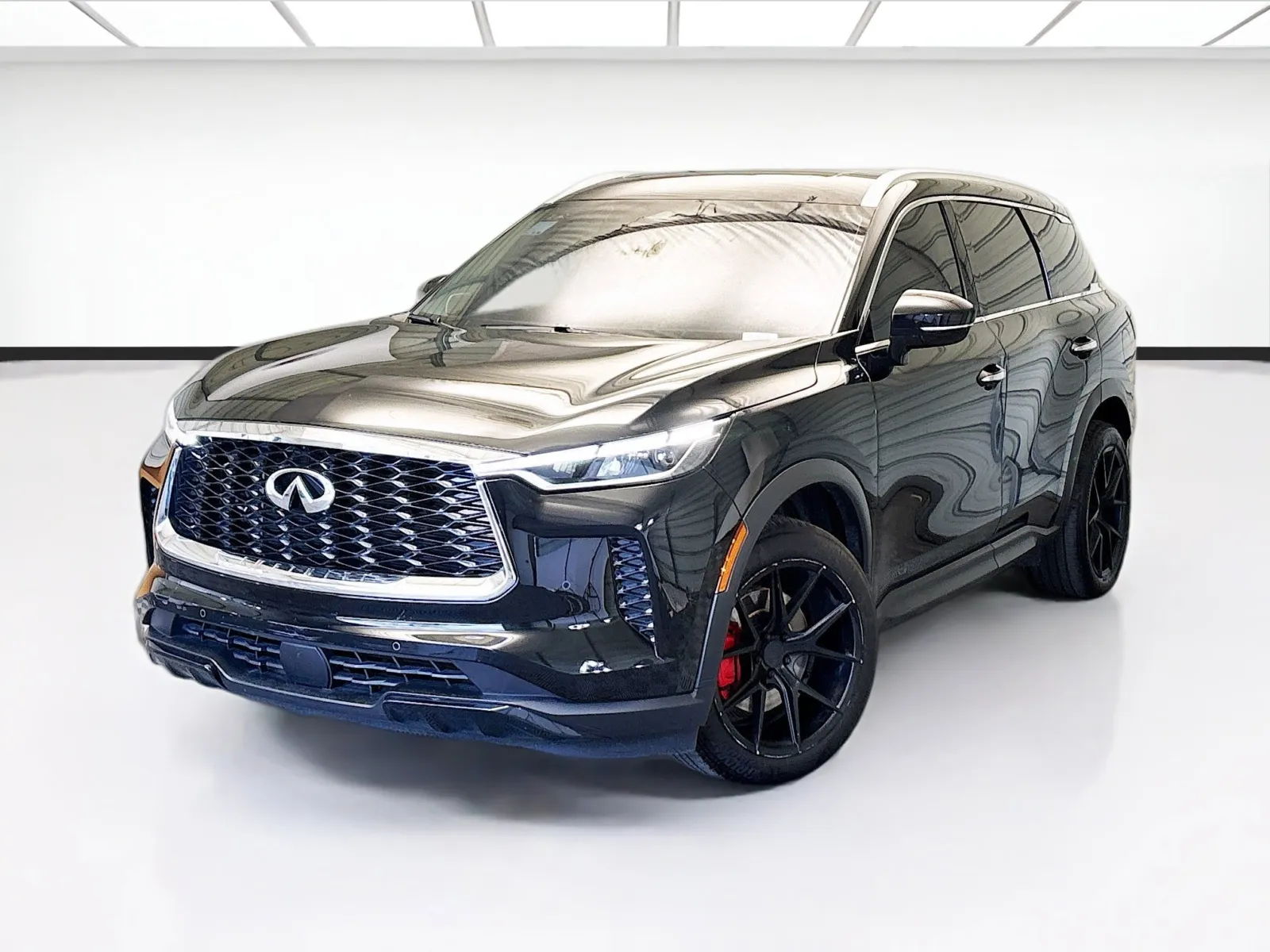 Black 2024 INFINITI QX60 LUXE for sale in Montclair, CA
