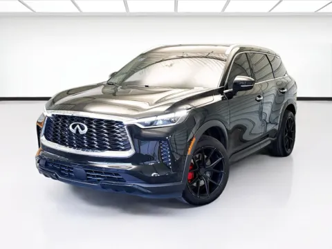 Black 2024 INFINITI QX60 LUXE for sale in Montclair, CA