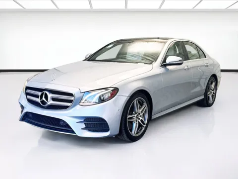 Silver 2018 Mercedes-Benz E-Class E 300 for sale in Montclair, CA