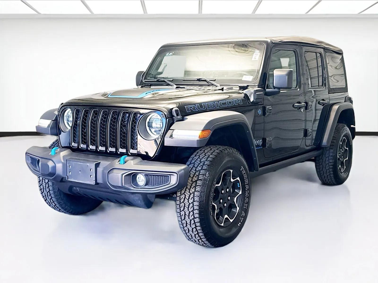 Black 2023 Jeep Wrangler Rubicon 4xe for sale in Montclair, CA