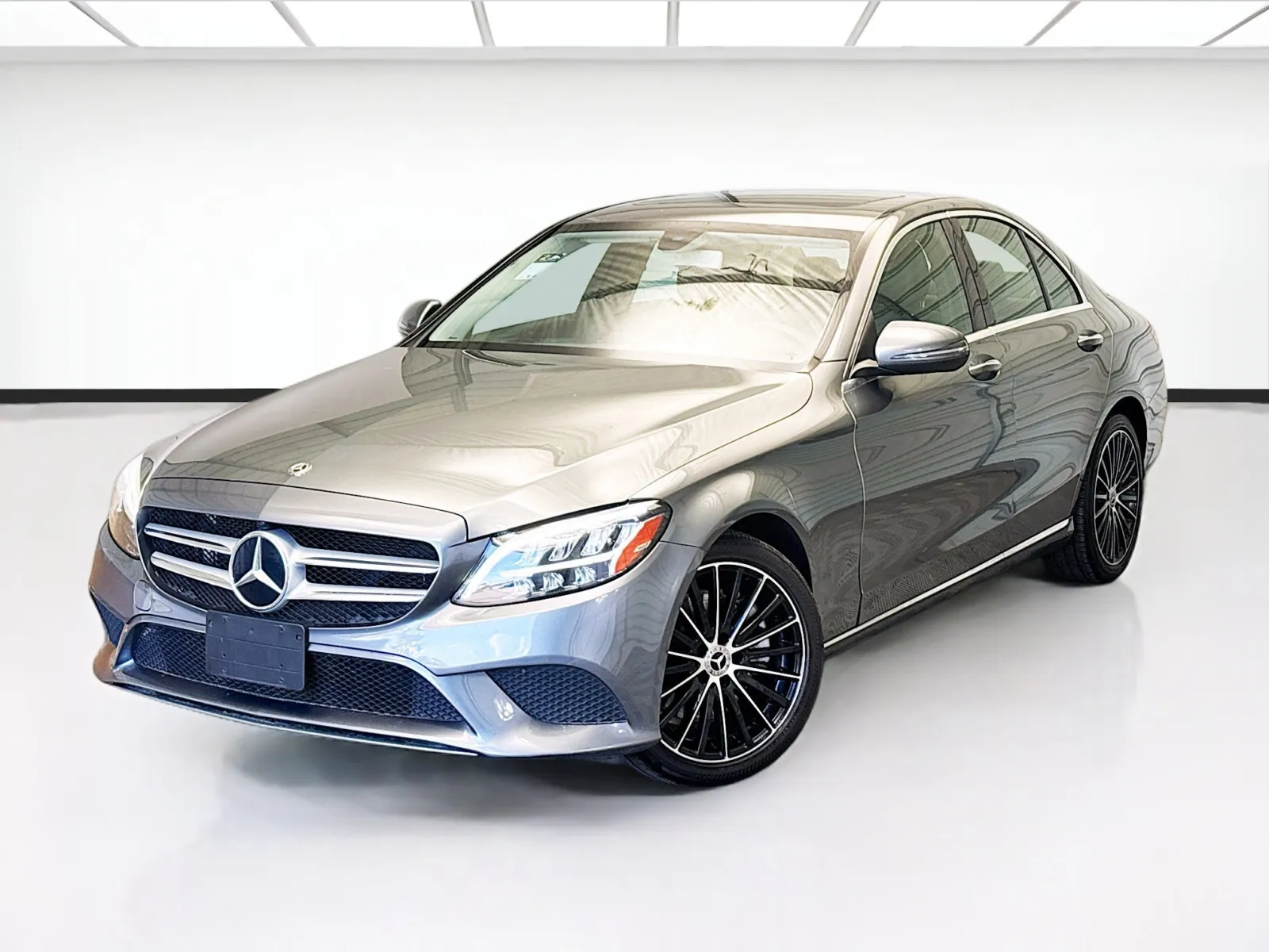Gray 2019 Mercedes-Benz C-Class C 300 for sale in Montclair, CA