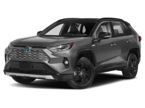 Silver 2021 Toyota RAV4 Hybrid XSE for sale in Montclair, CA