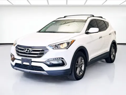 White 2017 Hyundai Santa Fe Sport 2.4 Base for sale in Montclair, CA