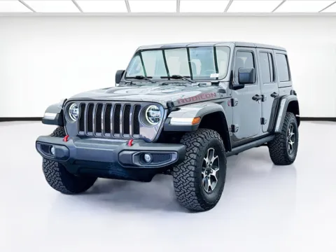 Gray 2021 Jeep Wrangler Unlimited Rubicon for sale in Montclair, CA