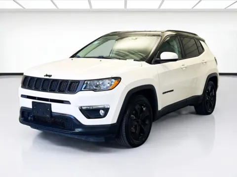 White 2021 Jeep Compass Altitude for sale in Montclair, CA
