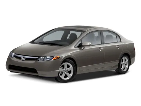 Silver 2008 Honda Civic EX for sale in Montclair, CA