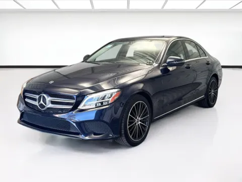 Blue 2019 Mercedes-Benz C-Class C 300 for sale in Montclair, CA