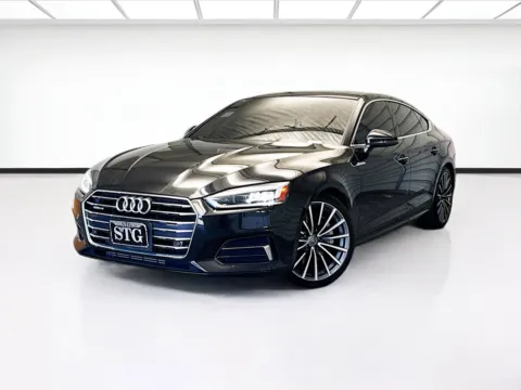 Black 2018 Audi A5 2.0T Premium Plus quattro for sale in Montclair, CA