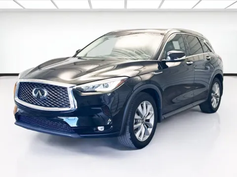 Black 2022 INFINITI QX50 LUXE for sale in Montclair, CA