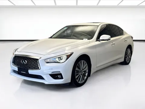 White 2022 INFINITI Q50 LUXE for sale in Montclair, CA