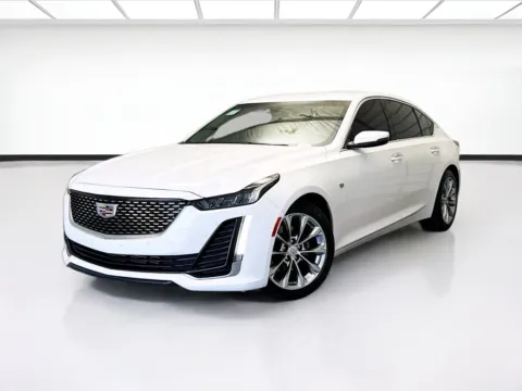 White 2022 Cadillac CT5 Premium Luxury for sale in Montclair, CA