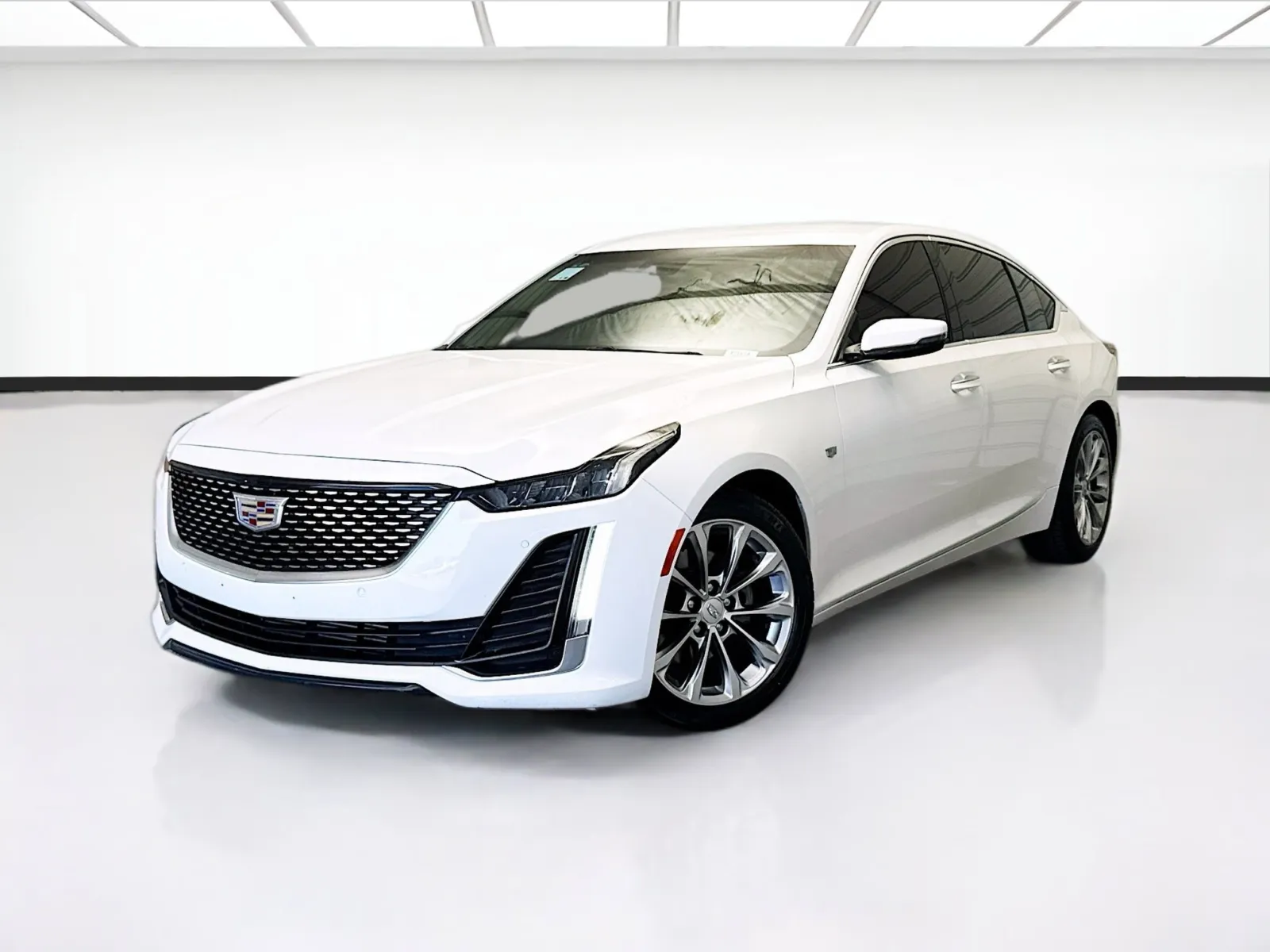 White 2022 Cadillac CT5 Premium Luxury for sale in Montclair, CA