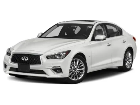 White 2018 INFINITI Q50 3.0t LUXE for sale in Montclair, CA