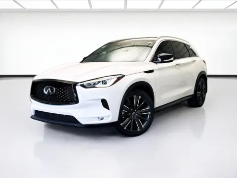White 2022 INFINITI QX50 LUXE for sale in Montclair, CA