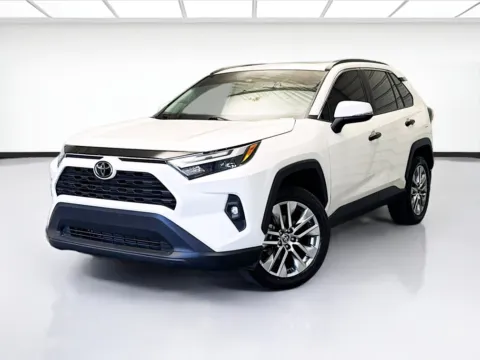 White 2022 Toyota RAV4 XLE Premium for sale in Montclair, CA