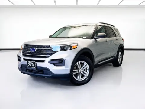 Silver 2023 Ford Explorer XLT for sale in Montclair, CA