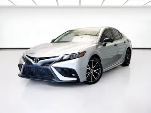 Silver 2021 Toyota Camry SE for sale in Montclair, CA