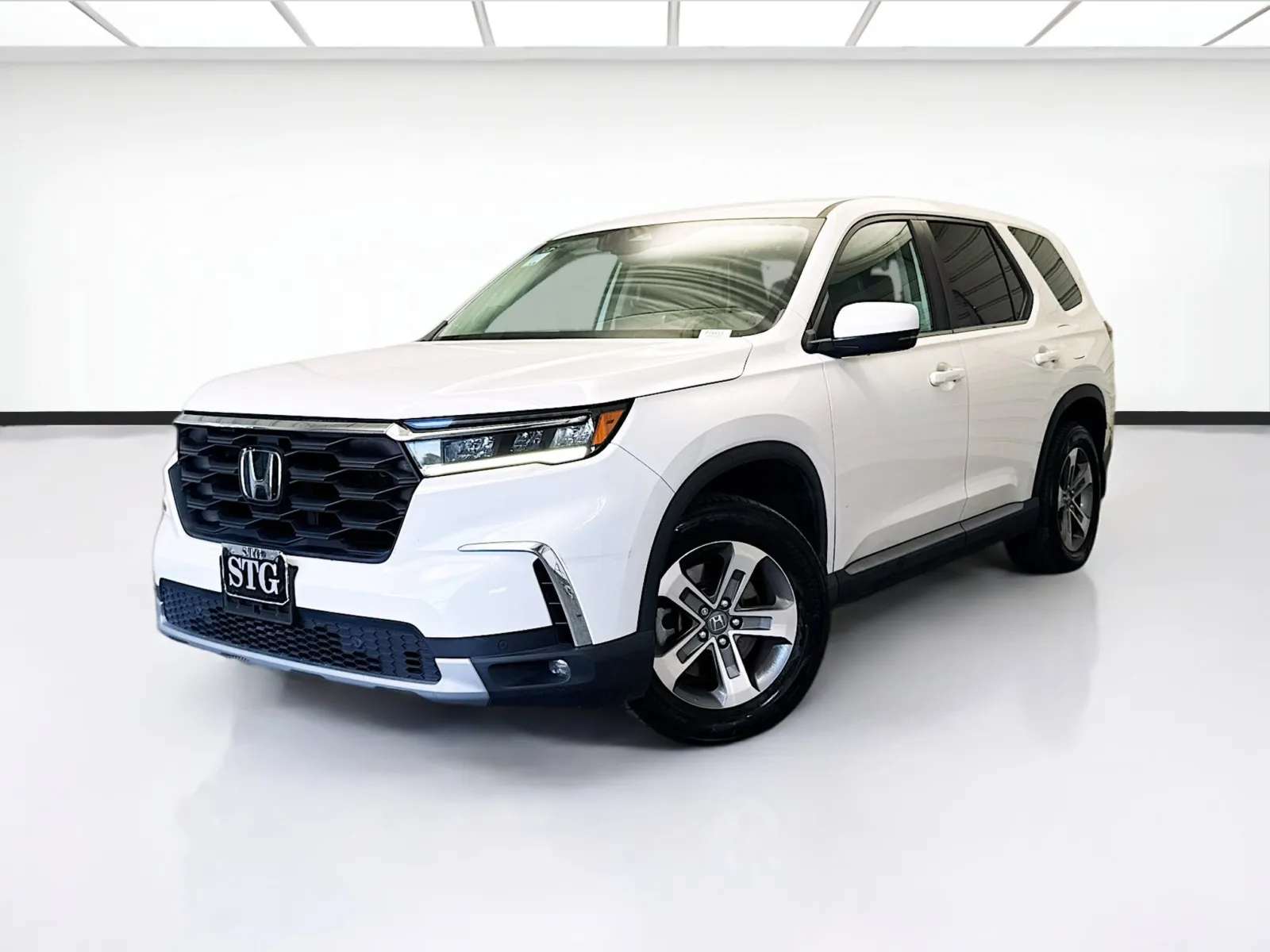 White 2023 Honda Pilot EX-L 7 Passenger for sale in Montclair, CA