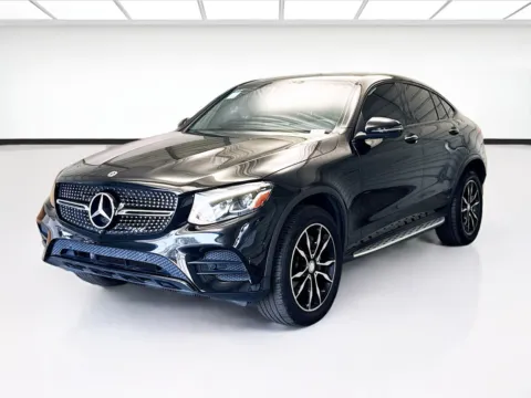 Black 2018 Mercedes-Benz GLC 300 Coupe 4MATIC for sale in Montclair, CA