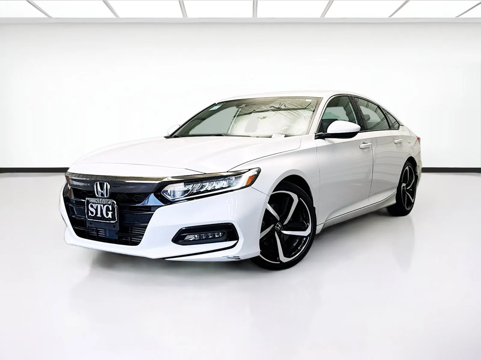 White 2019 Honda Accord Sport 2.0T for sale in Montclair, CA
