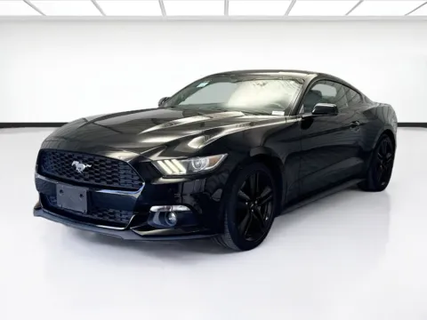 Black 2016 Ford Mustang EcoBoost Premium for sale in Montclair, CA