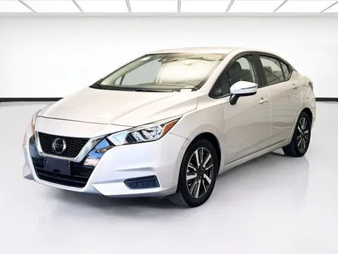 Silver 2021 Nissan Versa 1.6 SV for sale in Montclair, CA