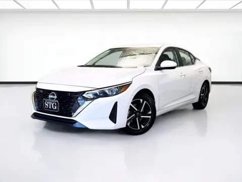 White 2024 Nissan Sentra SV for sale in Montclair, CA