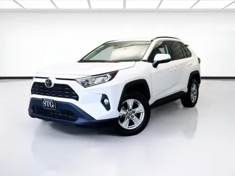 White 2021 Toyota RAV4 XLE for sale in Montclair, CA