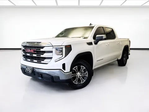 White 2023 GMC Sierra 1500 SLE for sale in Montclair, CA