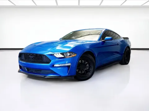 Blue 2019 Ford Mustang EcoBoost for sale in Montclair, CA