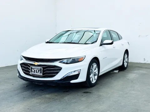 White 2022 Chevrolet Malibu LT for sale in Montclair, CA