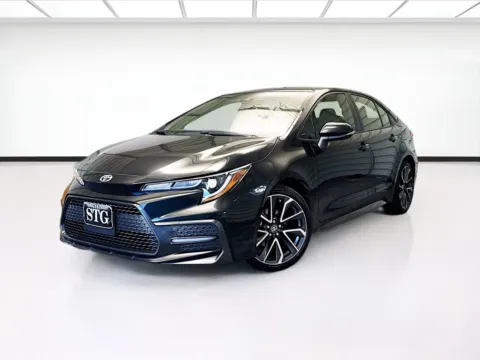 Black 2020 Toyota Corolla SE for sale in Montclair, CA