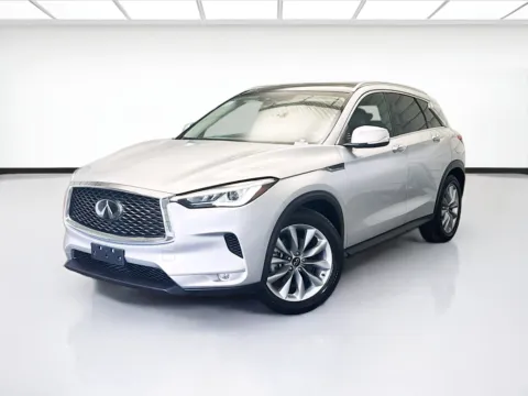 Silver 2021 INFINITI QX50 LUXE for sale in Montclair, CA