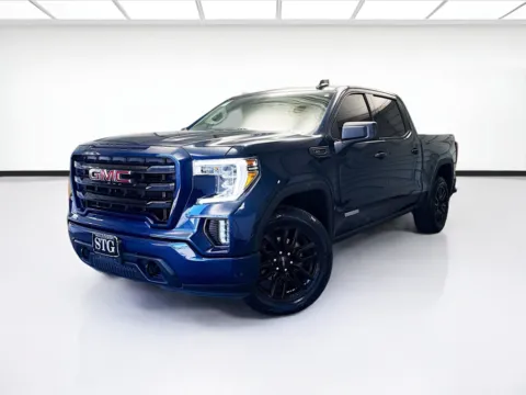 Blue 2021 GMC Sierra 1500 Elevation for sale in Montclair, CA