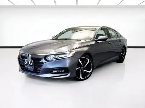 Gray 2018 Honda Accord Sport for sale in Montclair, CA