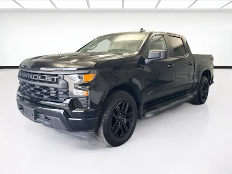 Black 2024 Chevrolet Silverado 1500 Custom for sale in Montclair, CA