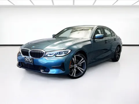 Blue 2021 BMW 3 Series 330e iPerformance for sale in Montclair, CA