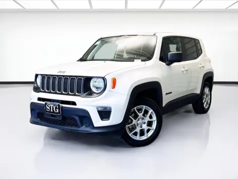 White 2023 Jeep Renegade Latitude for sale in Montclair, CA