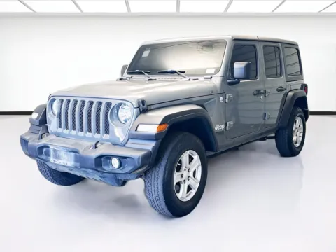 Gray 2021 Jeep Wrangler Unlimited Sport S for sale in Montclair, CA