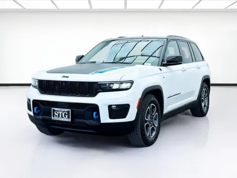 White 2022 Jeep Grand Cherokee Trailhawk 4xe for sale in Montclair, CA
