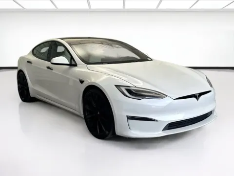 Another view of 2021 Tesla Model S Plaid for sale in Montclair, CA at STG Montclair