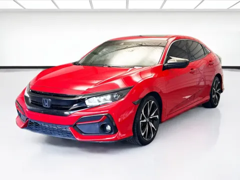 Beige 2020 Honda Civic EX for sale in Montclair, CA