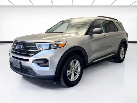 Silver 2022 Ford Explorer XLT for sale in Montclair, CA