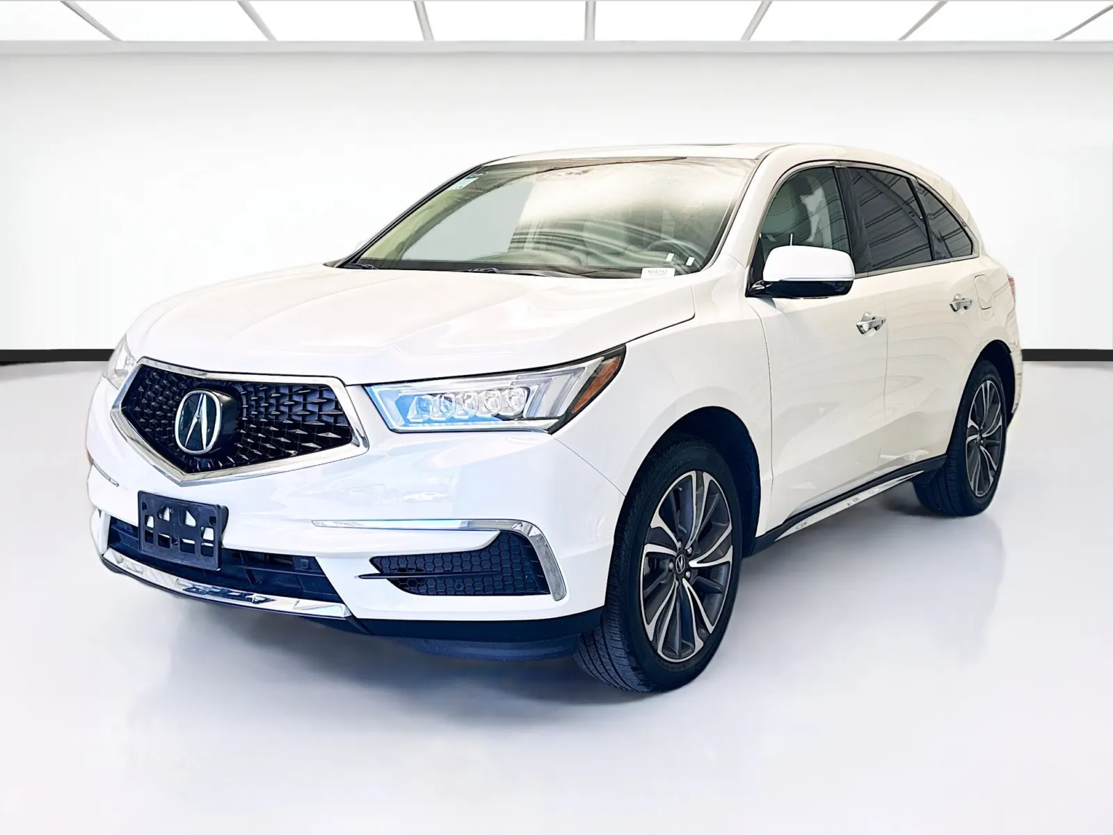 White 2019 Acura MDX 3.5L Technology Package for sale in Montclair, CA