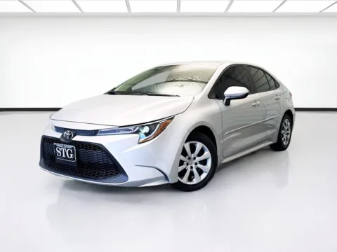 Silver 2020 Toyota Corolla LE for sale in Montclair, CA
