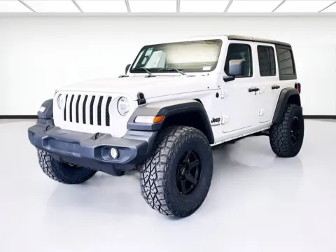 White 2022 Jeep Wrangler Unlimited Sport S for sale in Montclair, CA